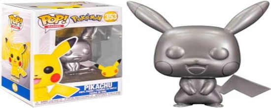 Cover for Pokemon · Pokémon POP! Games Vinyl Figur Pikachu Silver Edit (Legetøj) (2023)