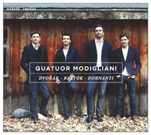 Cover for Dvorak / Bartok / Dohnanyi · String Quartets (CD) (2015)