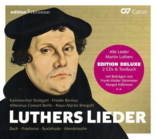 Luthers Lieder - Bach,j.s. / Athesinus Consort Berlin / Bernius - Musik - CARUS - 4009350834699 - 11. november 2016