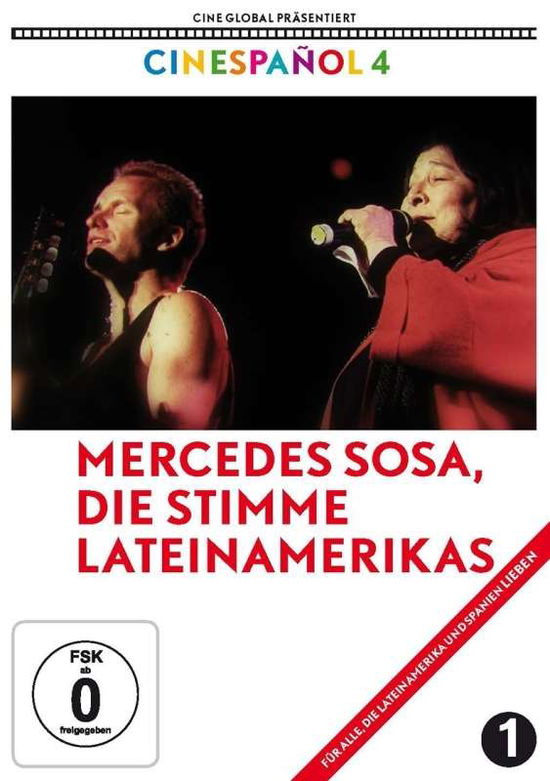 Cover for Sosa,mercedes / Milanés,pablo / Gieco,león / Nascimento · Mercedes Sosa (Cinespanol) (Omu) (DVD) (2015)