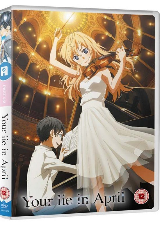 Cover for Your Lie is in April  Part 2 · Your Lie is in April - Part 2 (DVD) (2017)