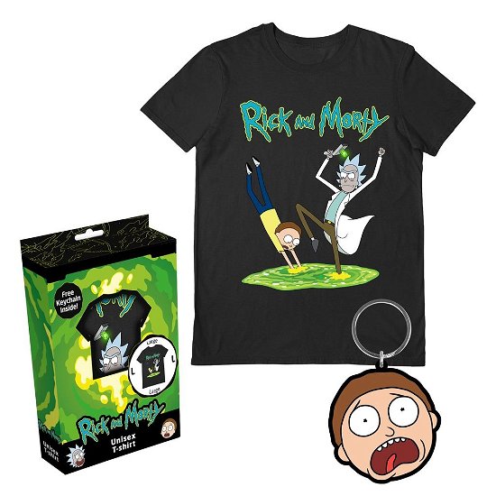 Cover for Pyramid International · Rick And Morty: Portal (T-Shirt Unisex Tg L) (N/A)