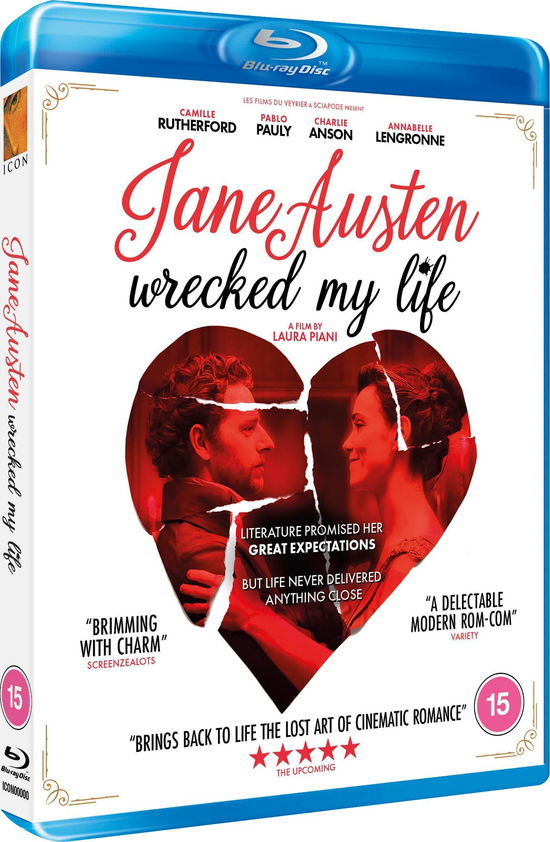 Cover for Jane Austen Wrecked My Life BD · Jane Austen Wrecked My Life (Blu-ray) (2025)