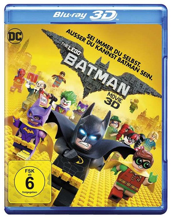 The Lego Batman Movie-blu-ray 3D - Will Arnett,zach Galifianakis,michael Cera - Film -  - 5051890307699 - 5 juli 2017