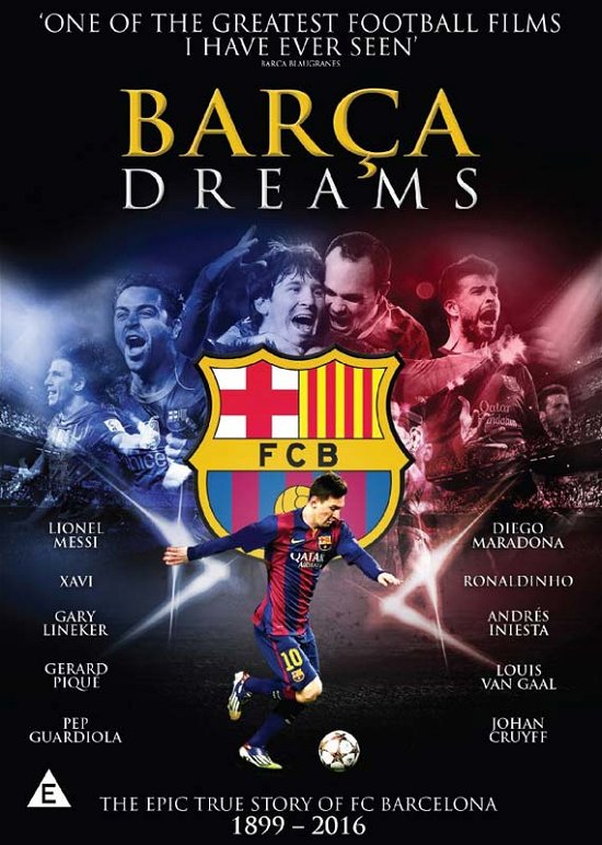 Cover for Barca Dreams · FC Barcelona - Barca Dreams (DVD) (2016)