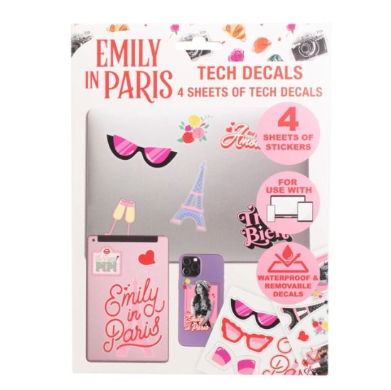 Emily In Paris Tech Decals - Emily in Paris - Merchandise - EMILY IN PARIS - 5056563714699 - 