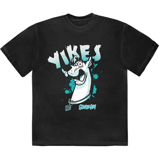 Cover for Scooby Doo · Scooby Doo Unisex T-Shirt: Yikes Scooby Blue (T-shirt) [size S]
