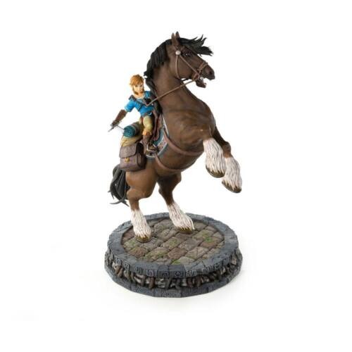 Cover for First4Figures  The Legend Of Zelda Breath Of The Wild Link On Horseback RESIN Statue Figures (MERCH) (2023)