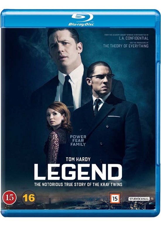 Legend - Tom Hardy - Film -  - 7333018003699 - 28. mars 2016