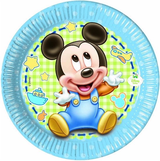 Baby Mickey · 8 Piatti 20 Cm (MERCH)