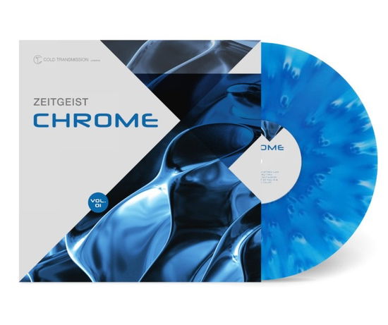 Cover for Compilation · Zeitgeist Chrome Vol.1 (Vinyl Transparent Blu) (LP) (2022)