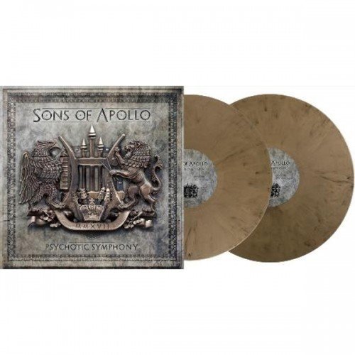Cover for Sons of Apollo · Psychotic Symphony (LP) [Skull Gold Coloured edition] (2024)
