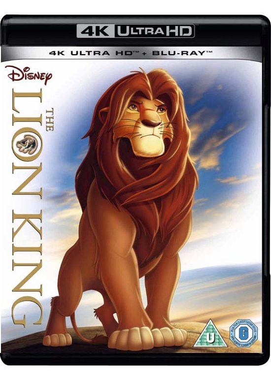 Cover for Lion King 1994 Uhd BD · The Lion King (4K Ultra HD) (2018)