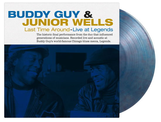 Cover for Buddy Guy &amp; Junior Wells · Last Time Around - Live at Legends (LP) [Limited Blue &amp; Red Marbled edition] (2023)