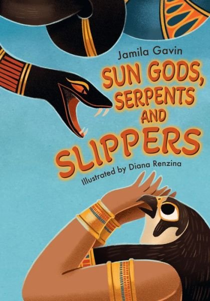 Cover for Jamila Gavin · Sun Gods, Serpents and Slippers: Fluency 4 - Big Cat for Little Wandle Fluency (Paperback Book) (2023)
