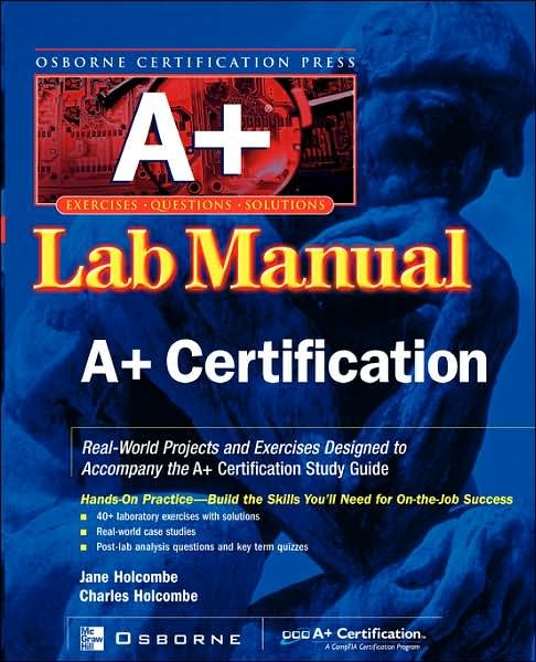 Cover for Jane Holcombe · A+ Certification Press Lab Manual (Paperback Book) (2001)