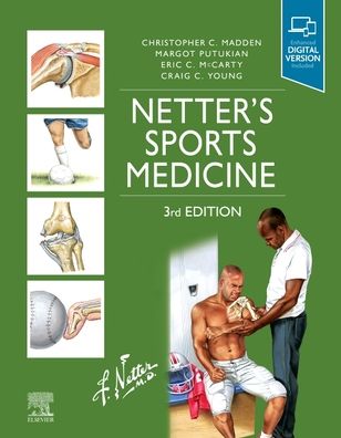 Cover for Madden, Christopher (Assistant Clinical Professor, University of Colorado Health Sciences Center, Department of Family Medicine, Aurora, Colorado; Sports and Family Medicine Physician, Private Practice, Longs Peak Family Practice and Sports Medicine, Long · Netter's Sports Medicine - Netter Clinical Science (Hardcover Book) (2022)