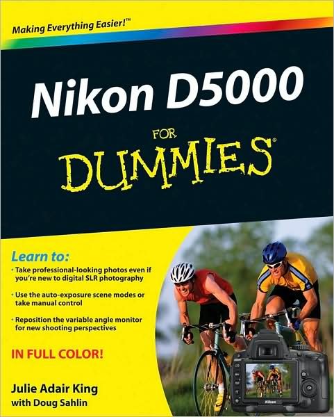 Nikon D5000 For Dummies - King, Julie Adair (Indianapolis, Indiana) - Bøker - John Wiley & Sons Inc - 9780470539699 - 30. juli 2009