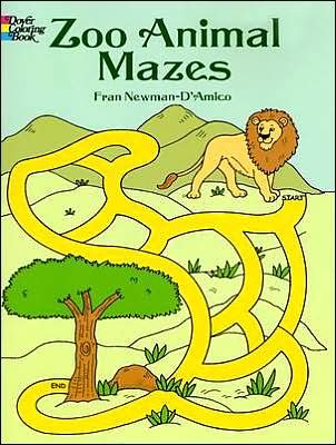 Cover for Fran Newman-D'Amico · Zoo Animal Mazes - Dover Coloring Books (Paperback Book) (2004)