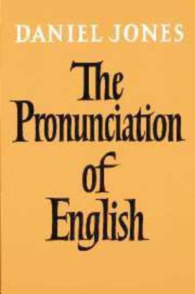 Cover for Daniel Jones · The Pronunciation of English - Pronunciation Pairs (Paperback Bog) [4 Revised edition] (1956)