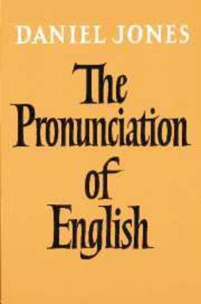 Cover for Daniel Jones · The Pronunciation of English - Pronunciation Pairs (Pocketbok) [4 Revised edition] (1956)
