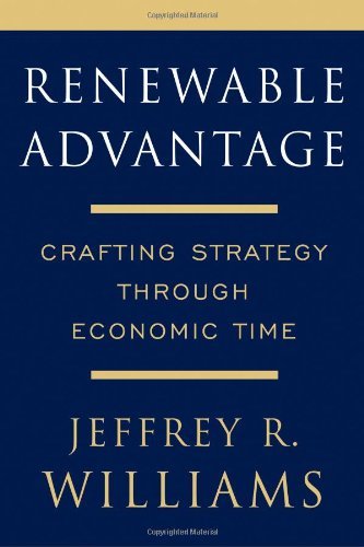Cover for Jeffrey Williams · Renewable Advantage: Crafting Strategy Through Economic Time (Gebundenes Buch) [First edition] (1999)