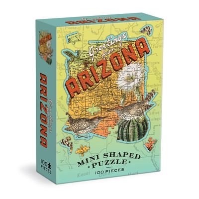 Cover for Galison · Arizona Mini Shaped Puzzle (SPIL) (2022)
