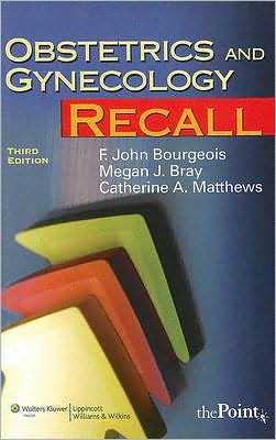 Cover for Bourgeois · Obstetrics and Gynecology Recall - Recall Series (Paperback Book) (2007)