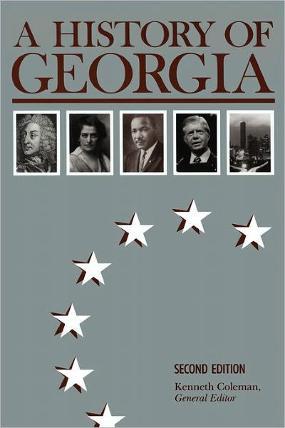 Cover for Kenneth Coleman · A History of Georgia, 2nd Ed. (Taschenbuch) (1991)