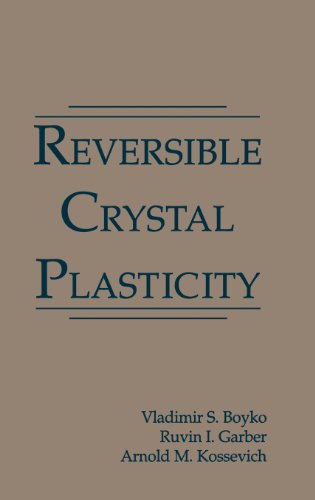 Cover for Vladimir Boyko · Reversible Crystal Plasticity (Hardcover Book) (1997)