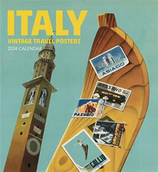 Cover for Pomegranate · Italy: Vintage Travel Posters 2024 Wall Calendar (Paperback Bog) (2023)