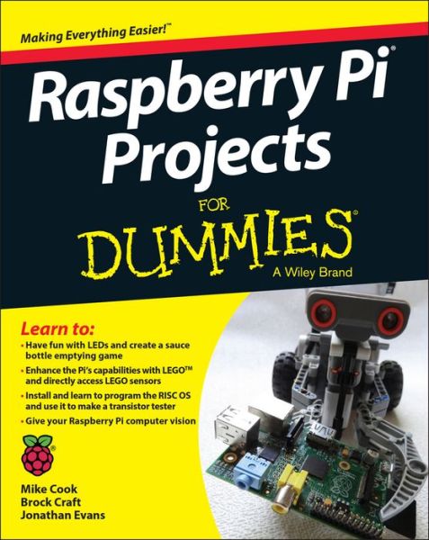 Cover for Mike Cook · Raspberry Pi Projects For Dummies (Paperback Book) (2015)