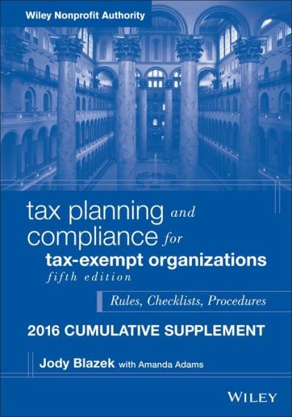 Cover for Blazek · Tax Planning and Compliance for (Bok) [5 Rev edition] (2016)