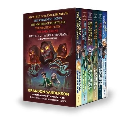 Alcatraz Versus the Evil Librarians TPB Boxed Set: Books 1-6 - Alcatraz Versus the Evil Librarians - Brandon Sanderson - Bøger - Tor Publishing Group - 9781250886699 - 10. oktober 2023