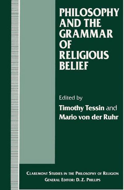 Philosophy and the Grammar of Religious Belief - Claremont Studies in the Philosophy of Religion -  - Books - Palgrave Macmillan - 9781349238699 - 1995