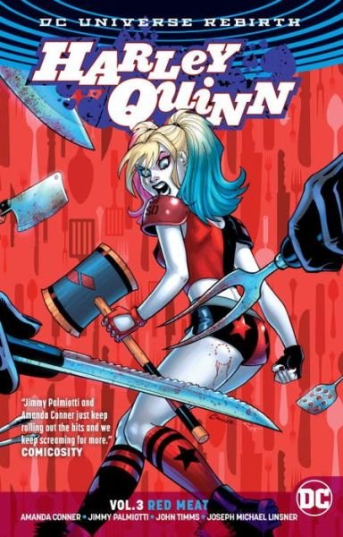Cover for Jimmy Palmiotti · Harley Quinn Volume 3: Red Meat (Pocketbok) (2017)