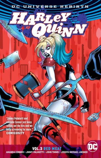 Harley Quinn Volume 3: Red Meat - Jimmy Palmiotti - Książki - DC Comics - 9781401273699 - 19 września 2017