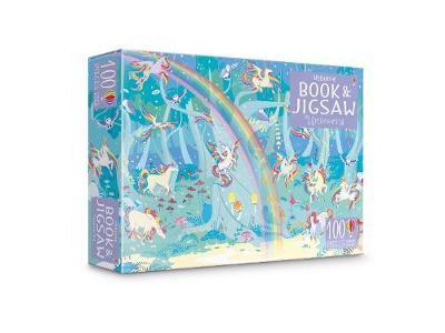 Usborne Book and Jigsaw Unicorns - Usborne Book and Jigsaw - Sam Smith - Livros - Usborne Publishing Ltd - 9781474952699 - 4 de outubro de 2018