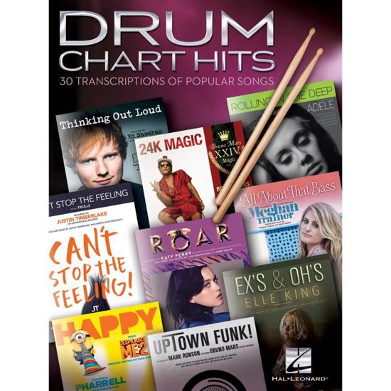 Cover for Hal Leonard Publishing Corporation · Drum Chart Hits: 30 Transcriptions of Popular Songs (Buch) (2017)
