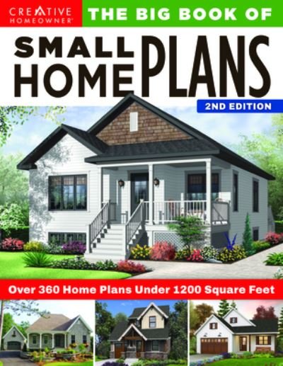 Cover for Design America Inc. · Big Book of Small Home Plans, 2nd Edition: Over 360 Home Plans Under 1200 Square Feet (Paperback Bog) [2nd edition] (2021)