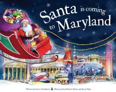 Cover for Steve Smallman · Santa Is Coming to Maryland (Hardcover Book) (2019)