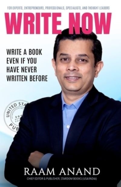 Cover for Raam Anand · Write Now (Paperback Book) (2021)