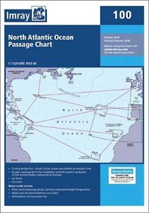 Cover for Imray Imray · Imray Chart 100: North Atlantic Ocean Passage Chart - Iolaire (Pocketbok) (2018)
