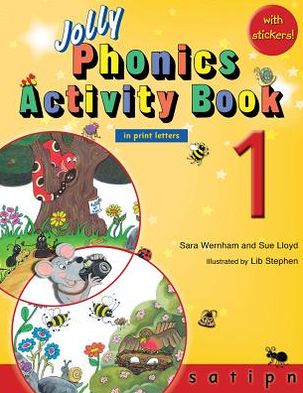 Cover for Sue Lloyd · Jolly Phonics Activity Book 1 (In Print Letters) (Paperback Book) (2012)