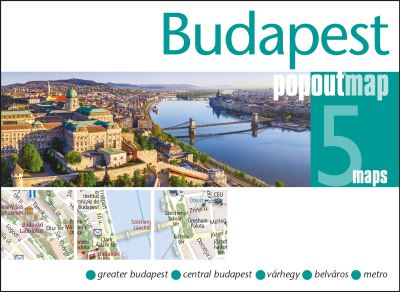 Cover for Popout Map · Budapest PopOut Map - PopOut Maps (Map) (2023)