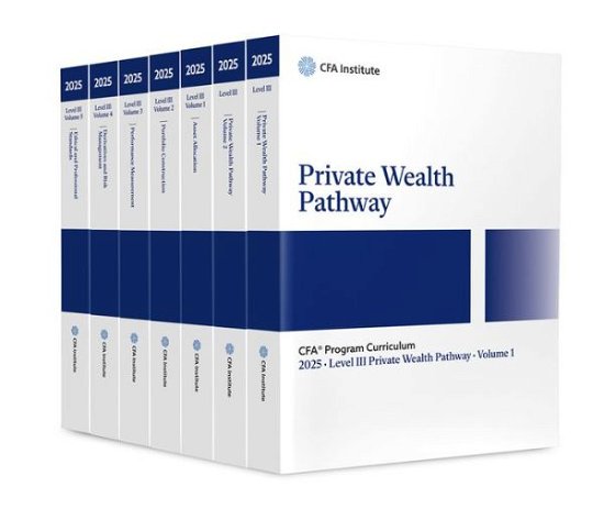 Cover for CFA Institute · 2025 CFA Program Curriculum Level III Private Wealth Box Set (Paperback Bog) (2024)