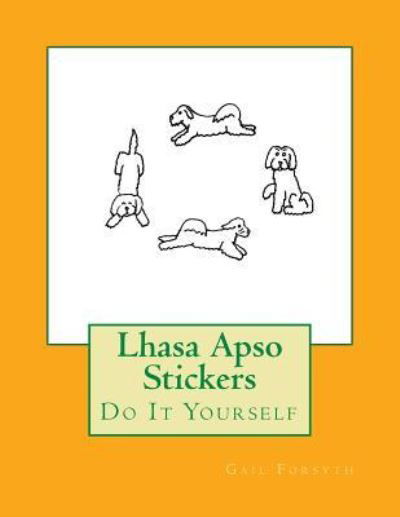 Cover for Gail Forsyth · Lhasa Apso Stickers (Pocketbok) (2017)