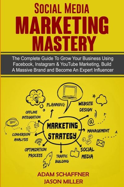 Social Media Marketing Mastery: 2 Books in 1: Learn How to Build a Brand and Become an Expert Influencer Using Facebook, Twitter, Youtube & Instagram - Top Digital Networking and Branding Strategies: 2 Books in 1: Learn How to Build a Brand and Become an - Adam Schaffner - Livros - Self-Help - 9781989120699 - 28 de agosto de 2020