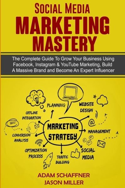 Cover for Adam Schaffner · Social Media Marketing Mastery: 2 Books in 1: Learn How to Build a Brand and Become an Expert Influencer Using Facebook, Twitter, Youtube &amp; Instagram - Top Digital Networking and Branding Strategies: 2 Books in 1: Learn How to Build a Brand and Become an (Paperback Book) (2020)