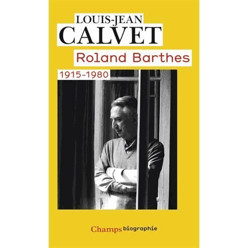 Cover for Louis-Jean Calvet · Roland Barthes (Paperback Book) (2014)